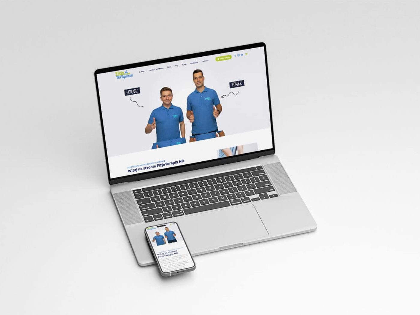 Strona internetowa - layout